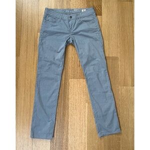 Mavi EMMA Lightweight Grey Fine Pinstripe Casual Cotton Pants